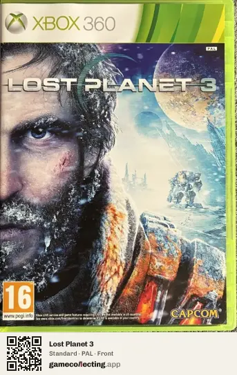 Lost Planet 3 Xbox 360, PAL box front