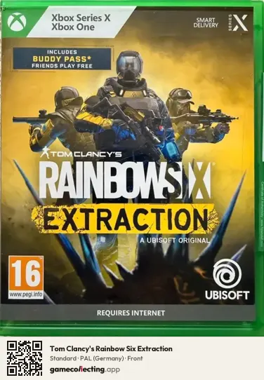 Tom Clancy's Rainbow Six Extraction Xbox Series X, Germany box front