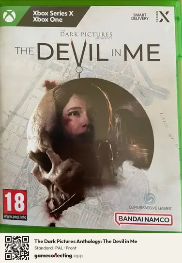 The Dark Pictures Anthology: The Devil in Me Xbox Series X, PAL box front