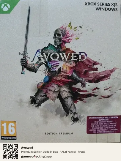 Avowed Xbox Series X, France box front