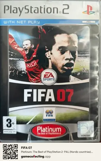 FIFA 07 PlayStation 2, Nordic countries box front