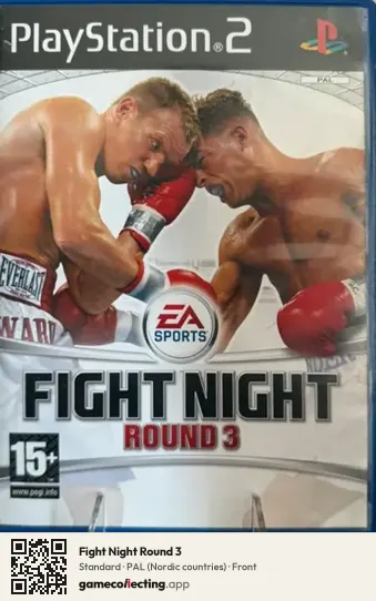 Fight Night Round 3 PlayStation 2, Nordic countries box front