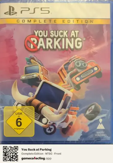 You Suck at Parking PlayStation 5, NTSC box front
