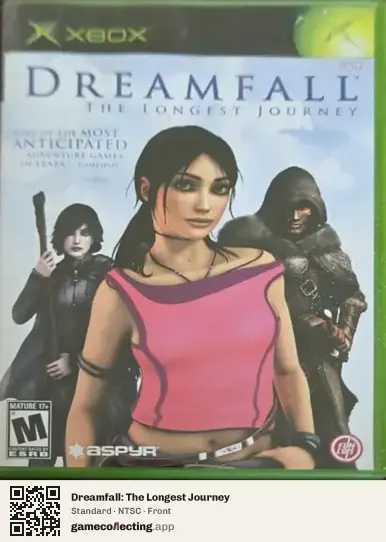 Dreamfall: The Longest Journey Xbox, NTSC box front