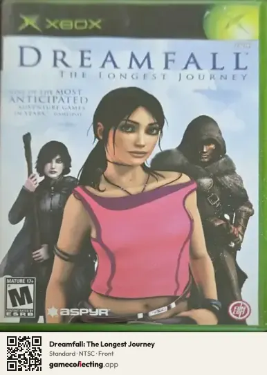 Dreamfall: The Longest Journey Xbox, NTSC box front