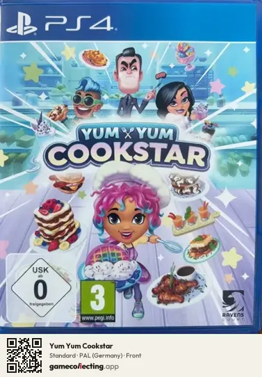 Yum Yum Cookstar PlayStation 4, Germany box front