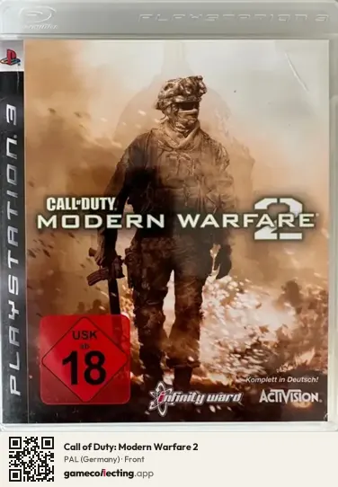 Call of Duty: Modern Warfare 2 PlayStation 3, Germany box front