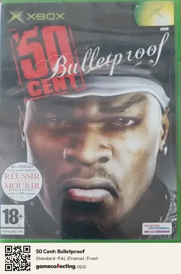 50 Cent: Bulletproof Xbox, France box front