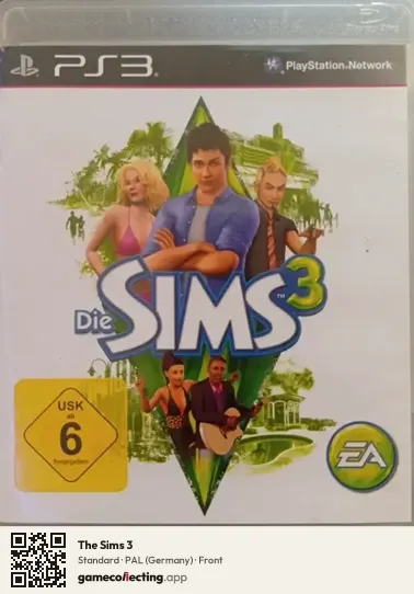 The Sims 3 PlayStation 3, Germany box front