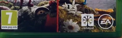 Unravel: Yarny Bundle, the PEGI square on its front