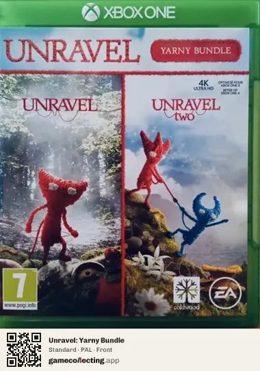 Unravel: Yarny Bundle Xbox One, PAL box front