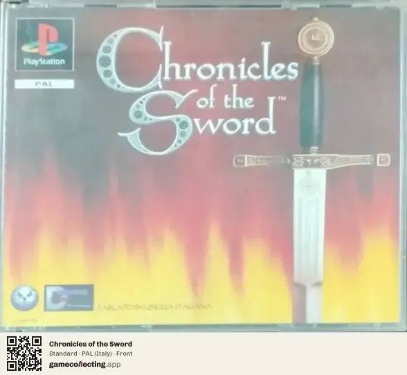 Chronicles of the Sword PlayStation, Italy box front