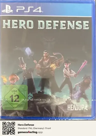 Hero Defense PlayStation 4, Germany box front