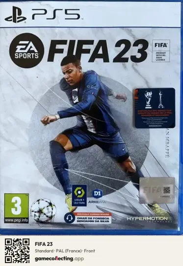 FIFA 23 PlayStation 5, France box front