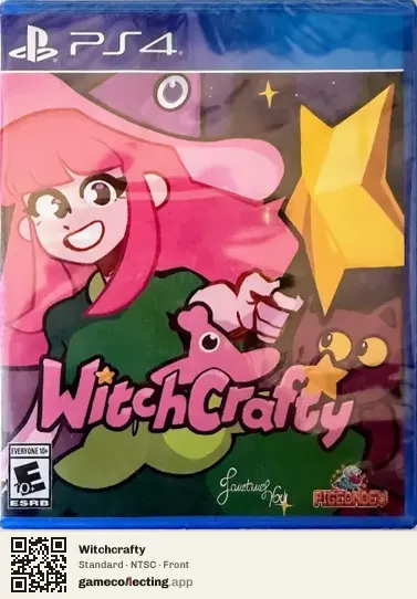 Witchcrafty PlayStation 4, NTSC box front
