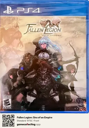 Fallen Legion: Sins of an Empire PlayStation 4, NTSC box front