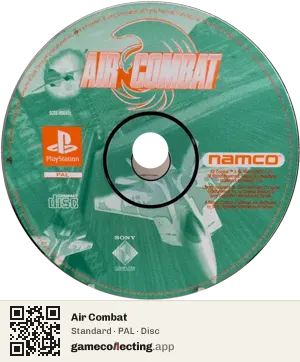 Air Combat PlayStation, PAL disc