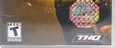 UFC Undisputed 2010, the ESRB box on its front