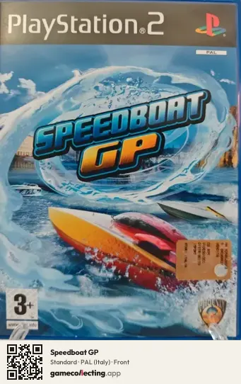 Speedboat GP PlayStation 2, Italy box front
