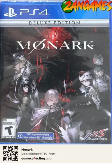Monark PlayStation 4, NTSC box front