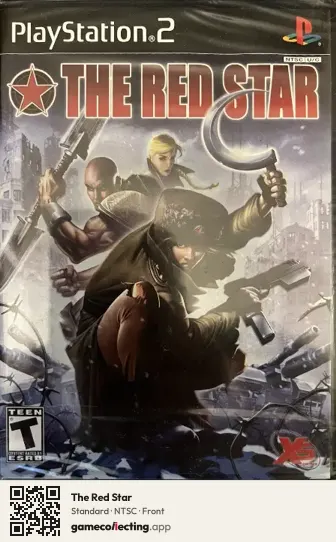 The Red Star PlayStation 2, NTSC box front