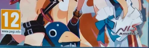 Disgaea 1 Complete, the USK square on its front