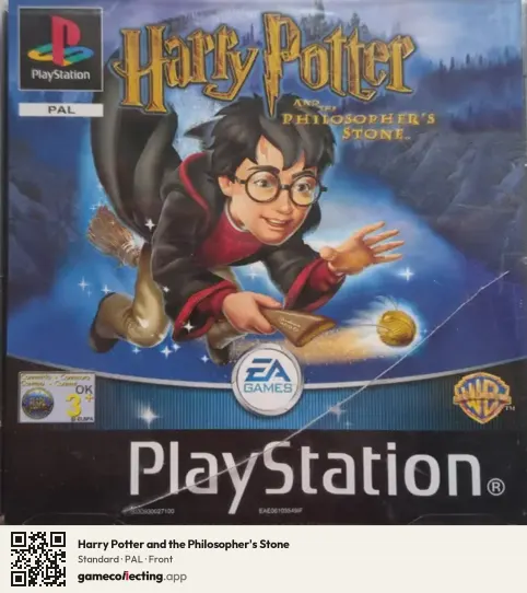Harry Potter and the Philosopher's Stone PlayStation, PAL box front