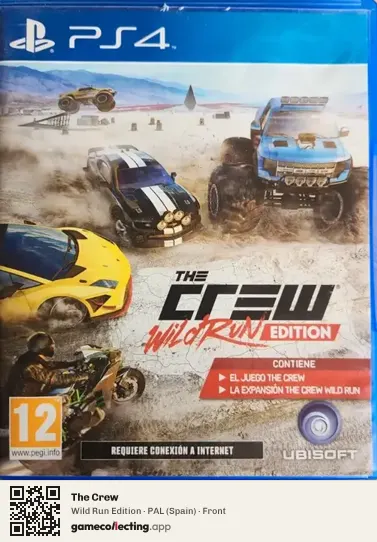 The Crew PlayStation 4, Spain box front