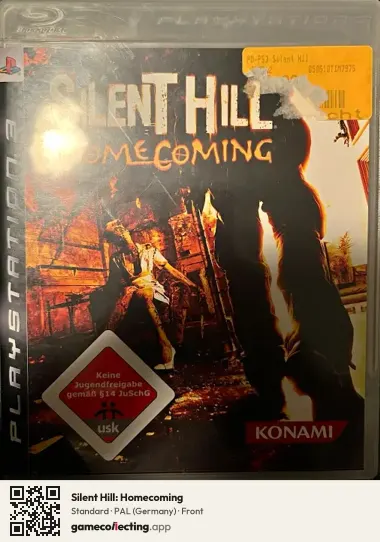 Silent Hill: Homecoming PlayStation 3, Germany box front