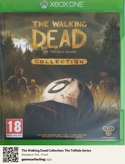 The Walking Dead Collection: The Telltale Series Xbox One, PAL box front
