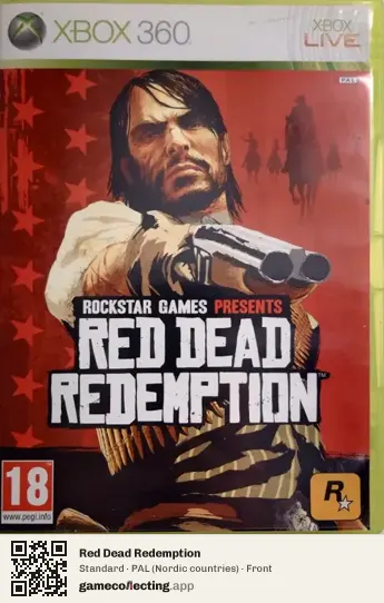 Red Dead Redemption Xbox 360, Nordic countries box front