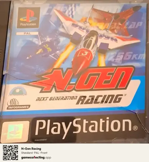 N-Gen Racing PlayStation, PAL box front