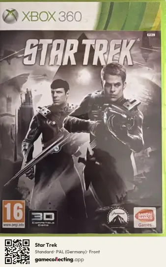 Star Trek Xbox 360, Germany box front