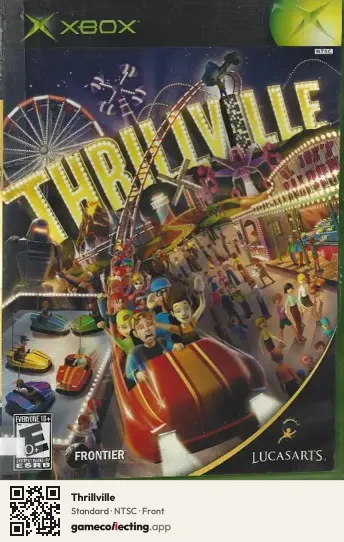 Thrillville Xbox, NTSC box front