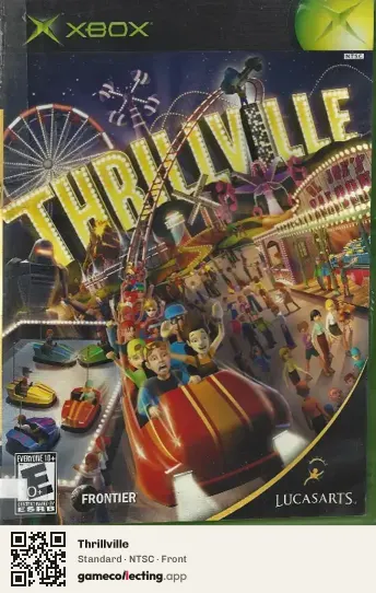 Thrillville Xbox, NTSC box front