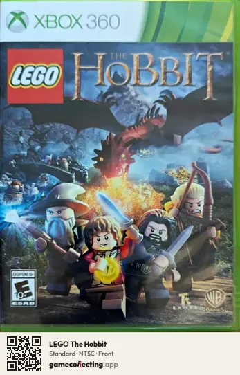 LEGO The Hobbit Xbox 360, NTSC box front