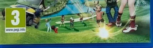 Everybody's Golf, the USK square on its front