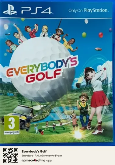 Everybody's Golf PlayStation 4, Germany box front