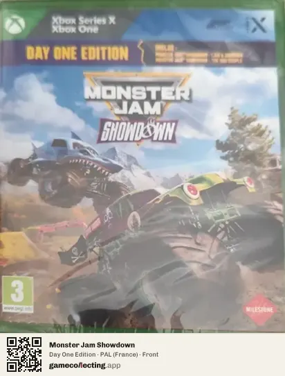 Monster Jam Showdown Xbox Series X, France box front