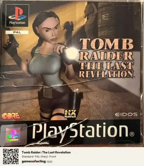 Tomb Raider: The Last Revelation PlayStation, Italy box front
