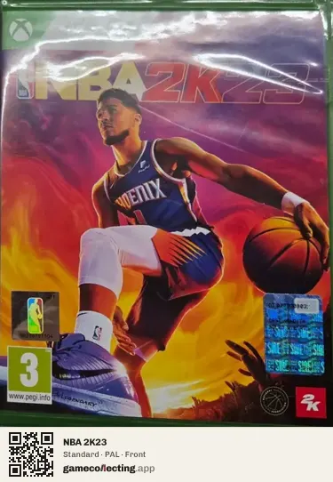 NBA 2K23 Xbox One, PAL box front