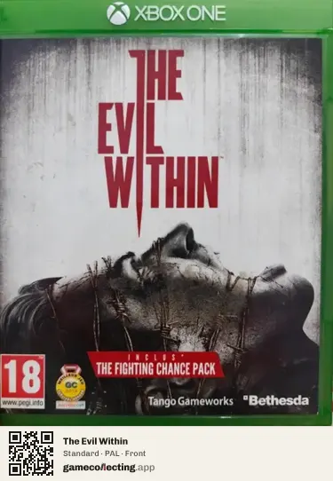 The Evil Within Xbox One, PAL box front