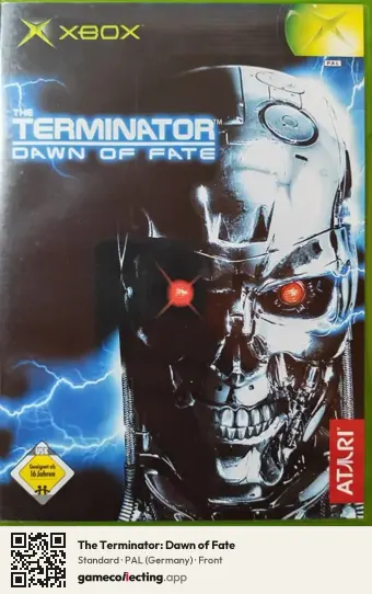 The Terminator: Dawn of Fate Xbox, Germany box front