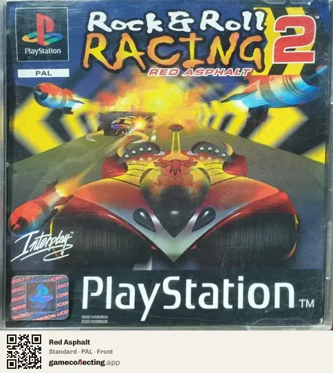 Red Asphalt PlayStation, PAL box front