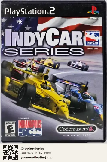 IndyCar Series PlayStation 2, NTSC box front
