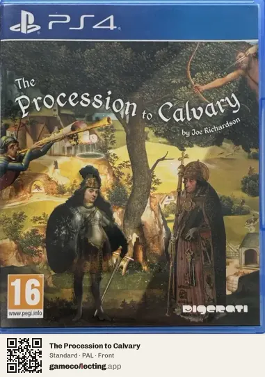 The Procession to Calvary PlayStation 4, PAL box front
