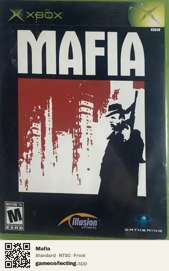 Mafia Xbox, NTSC box front