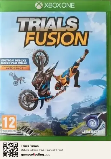 Trials Fusion Xbox One, France box front