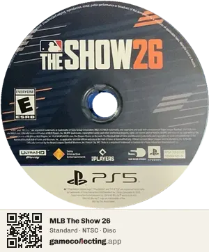 MLB The Show 26 PlayStation 5, NTSC disc