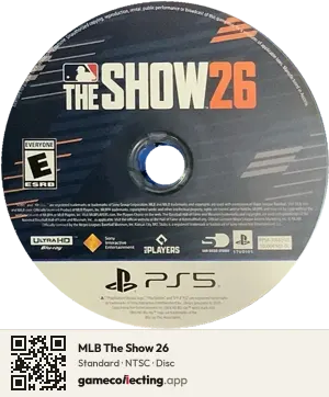 MLB The Show 26 PlayStation 5, NTSC disc
